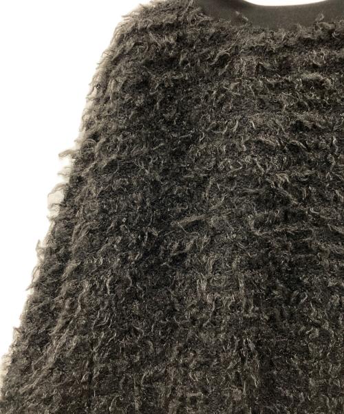 ALEGRE（アレグレ）ALEGRE (アレグレ) シャギープルオーバー ブラック サイズ:38の古着・服飾アイテム