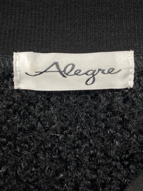 ALEGRE（アレグレ）ALEGRE (アレグレ) シャギープルオーバー ブラック サイズ:38の古着・服飾アイテム