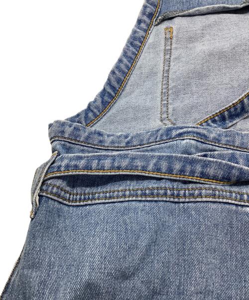 ACLENT（アクレント）ACLENT (アクレント) デニムサロペットスカート ブルー サイズ:Fの古着・服飾アイテム