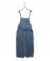 ACLENT（アクレント）の古着「デニムサロペットスカート」｜ブルー