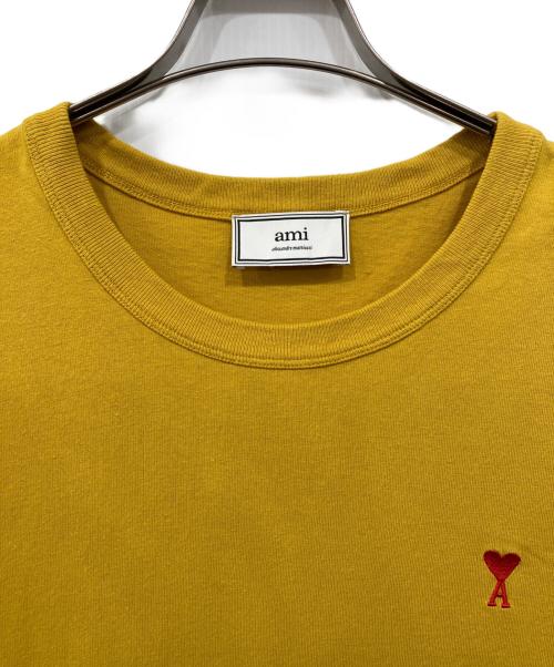 AMI Alexandre Mattiussi（アミアレクサンドルマテュッシ）AMI Alexandre Mattiussi (アミアレクサンドルマテュッシ) 半袖Tシャツ イエロー サイズ:Lの古着・服飾アイテム