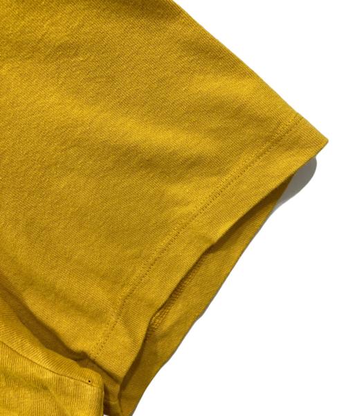 AMI Alexandre Mattiussi（アミアレクサンドルマテュッシ）AMI Alexandre Mattiussi (アミアレクサンドルマテュッシ) 半袖Tシャツ イエロー サイズ:Lの古着・服飾アイテム