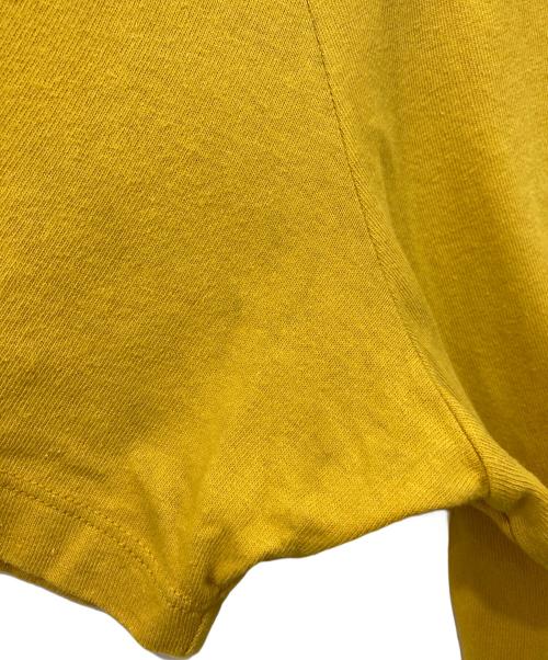 AMI Alexandre Mattiussi（アミアレクサンドルマテュッシ）AMI Alexandre Mattiussi (アミアレクサンドルマテュッシ) 半袖Tシャツ イエロー サイズ:Lの古着・服飾アイテム