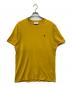 AMI Alexandre Mattiussi（アミアレクサンドルマテュッシ）の古着「半袖Tシャツ」｜イエロー
