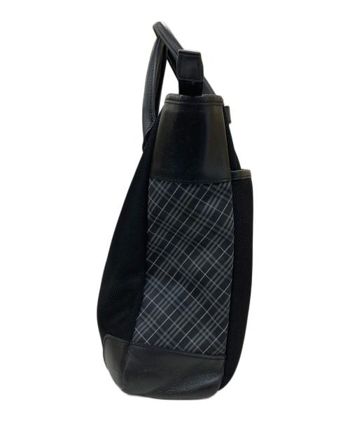 BLACK LABEL CRESTBRIDGE（ブラックレーベル クレストブリッジ）BLACK LABEL CRESTBRIDGE (ブラックレーベル クレストブリッジ) ビジネストートバッグ ブラックの古着・服飾アイテム