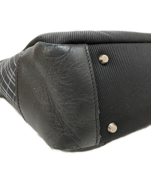 BLACK LABEL CRESTBRIDGE（ブラックレーベル クレストブリッジ）BLACK LABEL CRESTBRIDGE (ブラックレーベル クレストブリッジ) ビジネストートバッグ ブラックの古着・服飾アイテム