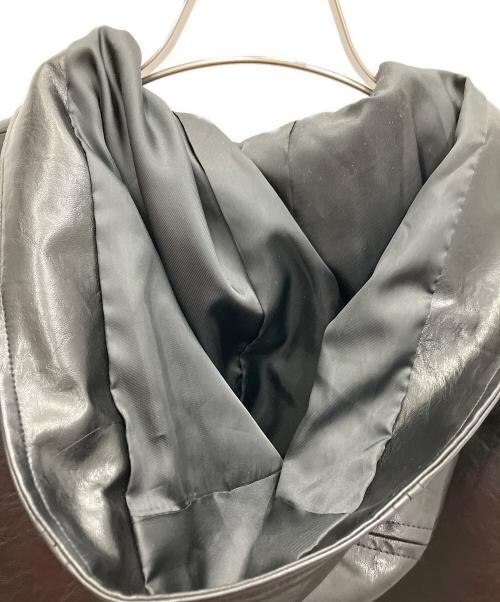MARW UNITED ARROWS（マルゥ ユナイテッドアローズ）MARW UNITED ARROWS (マルゥ ユナイテッドアローズ) フェイクレザーブルゾン ブラック サイズ:SIZE36の古着・服飾アイテム