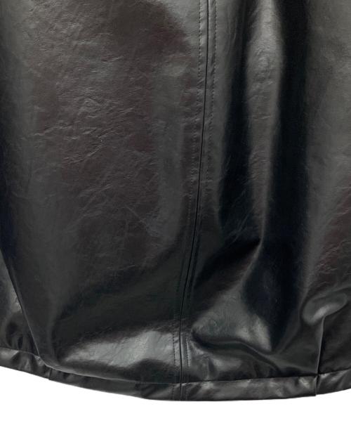 MARW UNITED ARROWS（マルゥ ユナイテッドアローズ）MARW UNITED ARROWS (マルゥ ユナイテッドアローズ) フェイクレザーブルゾン ブラック サイズ:SIZE36の古着・服飾アイテム