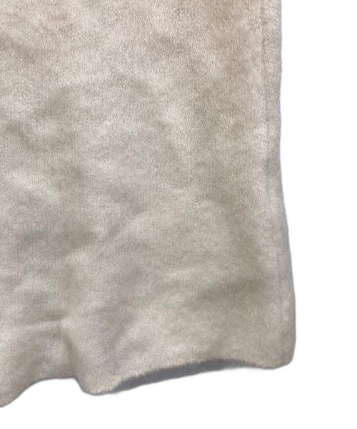 Noble（ノーブル）Noble (ノーブル) モヘヤ接結ファースカート ホワイト サイズ:Freeの古着・服飾アイテム