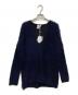 forte forte（フォルテ・フォルテ）の古着「Vネックニット」｜ネイビー