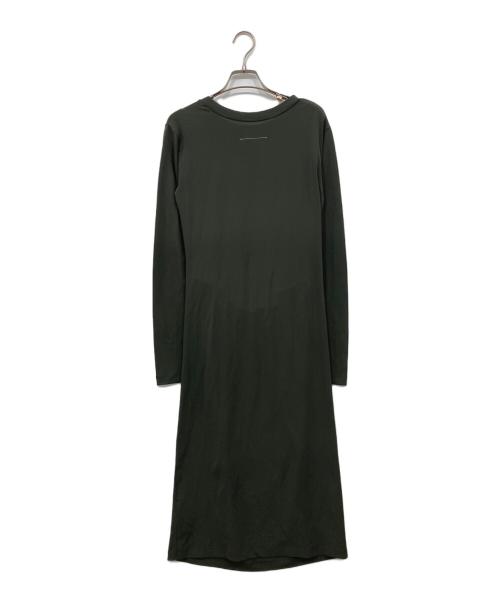 MM6 Maison Margiela（エムエムシックスメゾンマルジェラ）MM6 Maison Margiela (エムエムシックスメゾンマルジェラ) ワンピース オリーブ サイズ:Sの古着・服飾アイテム