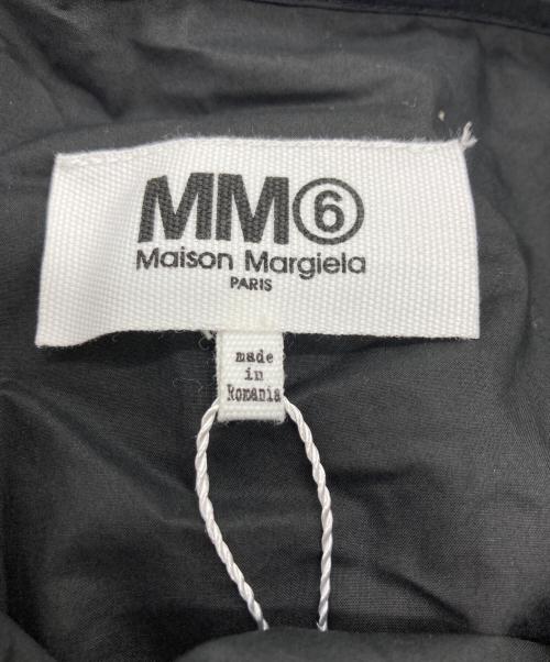 MM6 Maison Margiela（エムエムシックスメゾンマルジェラ）MM6 Maison Margiela (エムエムシックスメゾンマルジェラ) プルオーバーパーカー/Pullover with kangaroo pocket ブラック サイズ:38の古着・服飾アイテム