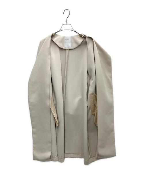 Noble（ノーブル）Noble (ノーブル) トリプルクロスガウンコート ベージュ サイズ:SIZE38の古着・服飾アイテム