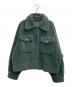 AMERI（アメリ）の古着「OVER SIZE ECO MOUTON COAT」｜グリーン