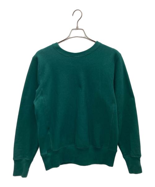 Champion REVERSE WEAVE（チャンピオン リバース ウィーブ）Champion REVERSE WEAVE (チャンピオン リバース ウィーブ) スウェット グリーン サイズ:Lの古着・服飾アイテム