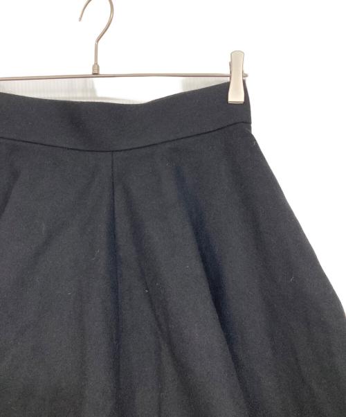 #Newans（ハッシュニュアンス）#Newans (ハッシュニュアンス) ボリュームフレアスカート ブラック サイズ:1の古着・服飾アイテム