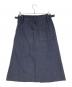 MHL (エムエイチエル) ウール混スカート ネイビー サイズ:3：4000円