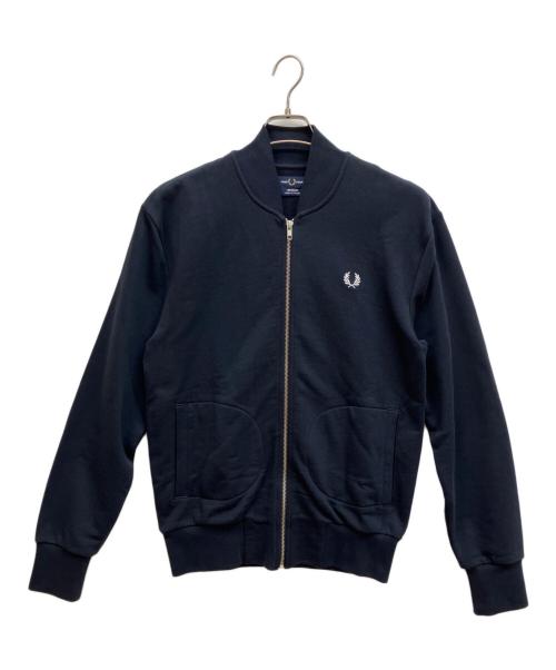 FRED PERRY（フレッドペリー）FRED PERRY (フレッドペリー) Loopack Bomber Neck Jacket ネイビー サイズ:S 未使用品の古着・服飾アイテム