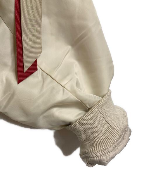 Snidel（スナイデル）Snidel (スナイデル) ALPHA (アルファ) リバーシブルMA-1  ショート丈アウター　アウター ベージュ サイズ:Mの古着・服飾アイテム