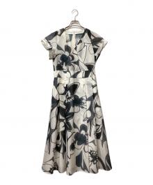 Leilian（レリアン）の古着「ロング丈ワンピース」｜アイボリー