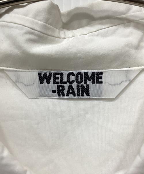 WELCOME-RAIN（ウェルカムレイン）WELCOME-RAIN (ウェルカムレイン) SWITCHING SHIRT ホワイト サイズ:2の古着・服飾アイテム
