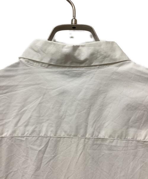 WELCOME-RAIN（ウェルカムレイン）WELCOME-RAIN (ウェルカムレイン) SWITCHING SHIRT ホワイト サイズ:2の古着・服飾アイテム