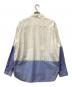 WELCOME-RAIN (ウェルカムレイン) SWITCHING SHIRT ホワイト サイズ:2：5000円