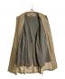 中古・古着 LENO (リノ) BAL COLLAR COAT ライナー付きトレンチコート　バルカラーコート　アウター　ロングコート　日本製 ベージュ：14000円
