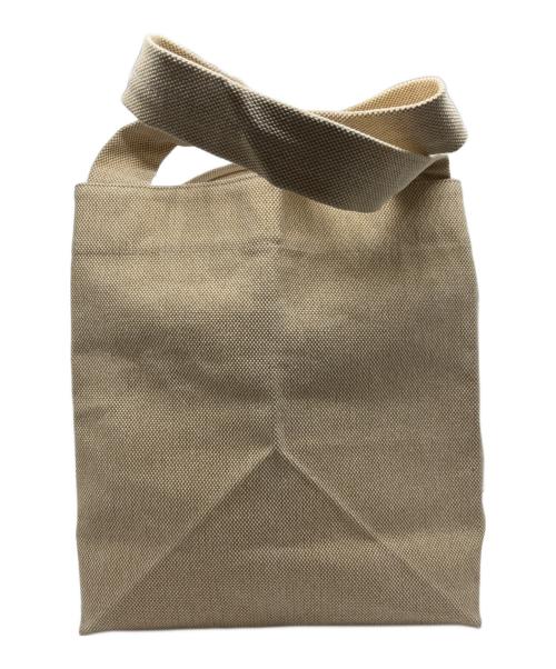 beautiful people（ビューティフルピープル）beautiful people (ビューティフルピープル) double pressed tote bag イエローの古着・服飾アイテム