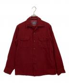 PENDLETONペンドルトン）の古着「50sボードシャツ」｜レッド
