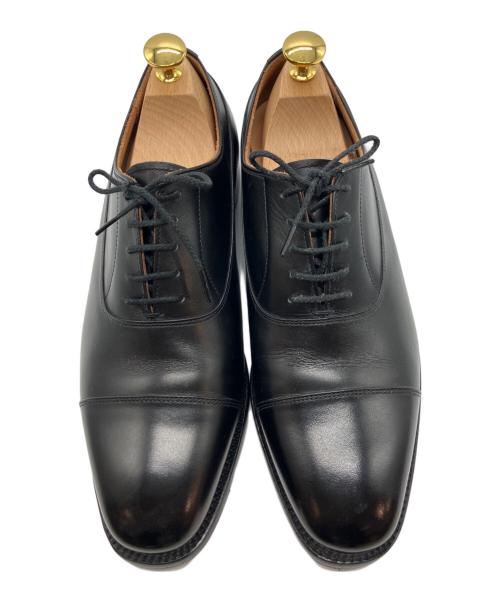 SCOTCH GRAIN（スコッチグレイン）SCOTCH GRAIN (スコッチグレイン) ストレートチップシューズ ブラック サイズ:SIZE 24cmの古着・服飾アイテム