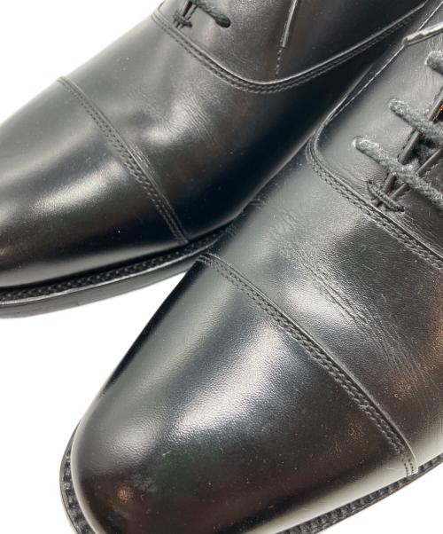 SCOTCH GRAIN（スコッチグレイン）SCOTCH GRAIN (スコッチグレイン) ストレートチップシューズ ブラック サイズ:SIZE 24cmの古着・服飾アイテム
