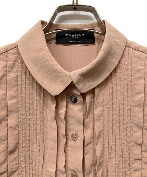 ROCHAS（ロシャス）ROCHAS (ロシャス) ノースリーブブラウス ピンク サイズ:38の古着・服飾アイテム