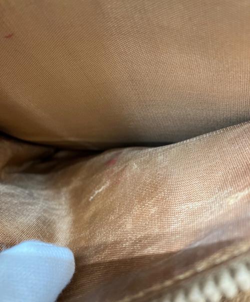 CELINE（セリーヌ）CELINE (セリーヌ) マカダム柄ショルダーバッグ ブラウンの古着・服飾アイテム