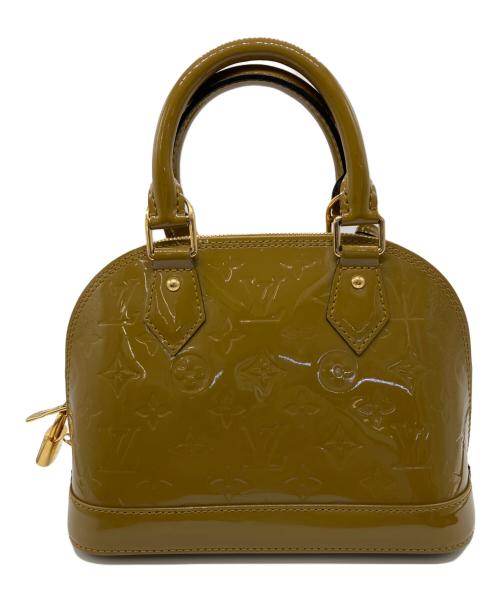 LOUIS VUITTON（ルイ ヴィトン）LOUIS VUITTON (ルイ ヴィトン) モノグラム・ヴェルニ アルマBB ヴェールオリーヴ オリーブの古着・服飾アイテム