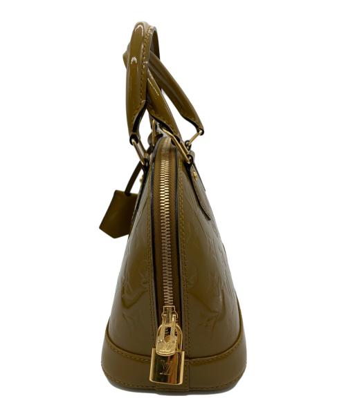 LOUIS VUITTON（ルイ ヴィトン）LOUIS VUITTON (ルイ ヴィトン) モノグラム・ヴェルニ アルマBB ヴェールオリーヴ オリーブの古着・服飾アイテム