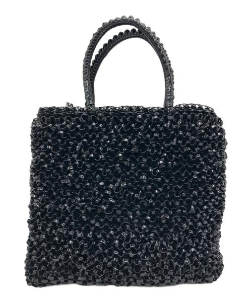 ANTEPRIMA（アンテプリマ）ANTEPRIMA (アンテプリマ) ペルラ グリッター スクエア ブラックの古着・服飾アイテム