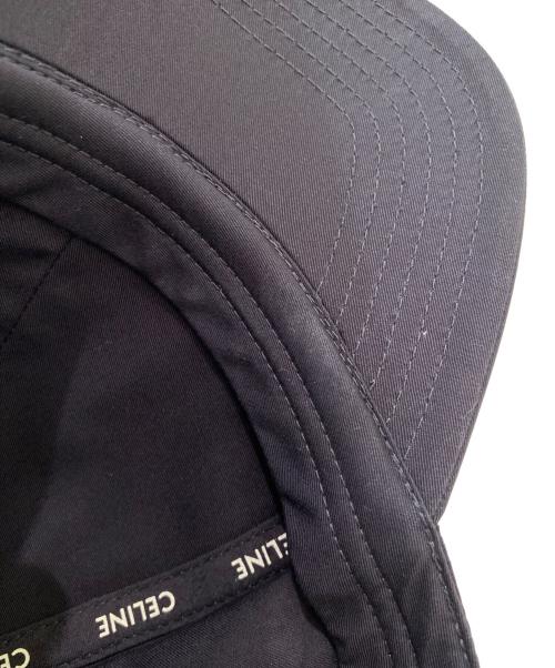 CELINE（セリーヌ）CELINE (セリーヌ) トリオンフ ベースボールキャップ ブラック サイズ:Lの古着・服飾アイテム