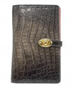 Pelley Lussoペレリールッソ）の古着「2つ折り財布」｜グレー