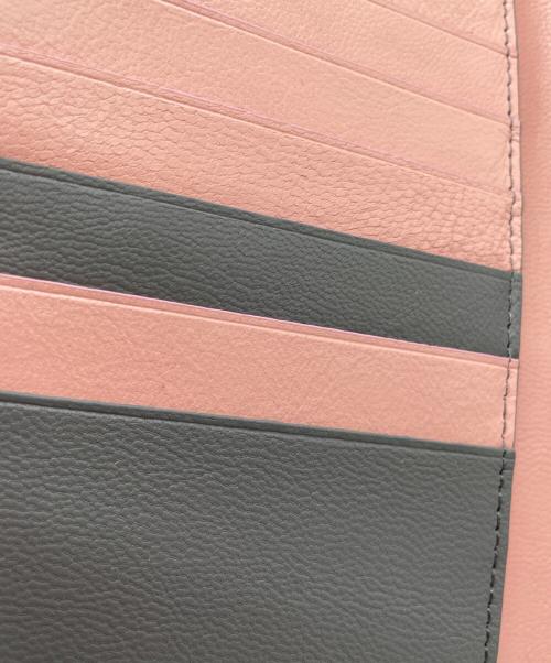 Pelley Lusso（ペレリールッソ）Pelley Lusso (ペレリールッソ) 2つ折り財布 グレーの古着・服飾アイテム