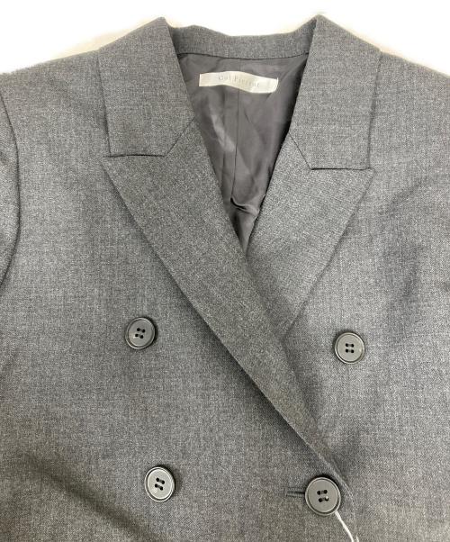 Col Pierrot（コルピエロ）Col Pierrot (コルピエロ) ダブルジャケット グレー サイズ:38 未使用品の古着・服飾アイテム