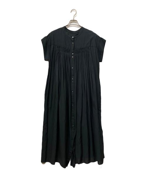 Spick and Span（スピック＆スパン）Spick and Span (スピック＆スパン) ボイルピンタックワンピース グレー サイズ:38の古着・服飾アイテム