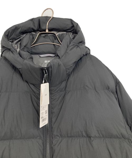 UNIQLO（ユニクロ）UNIQLO (ユニクロ) パウダーソフトダウンジャケット ブラック サイズ:3XL 未使用品の古着・服飾アイテム