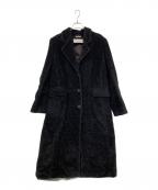 MaxMaraマックスマーラ）の古着「ウールアルパカコート」｜ブラック