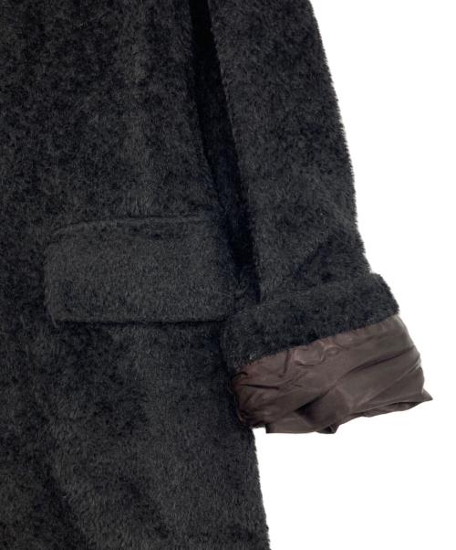 MaxMara（マックスマーラ）MaxMara (マックスマーラ) ウールアルパカコート ブラック サイズ:40の古着・服飾アイテム