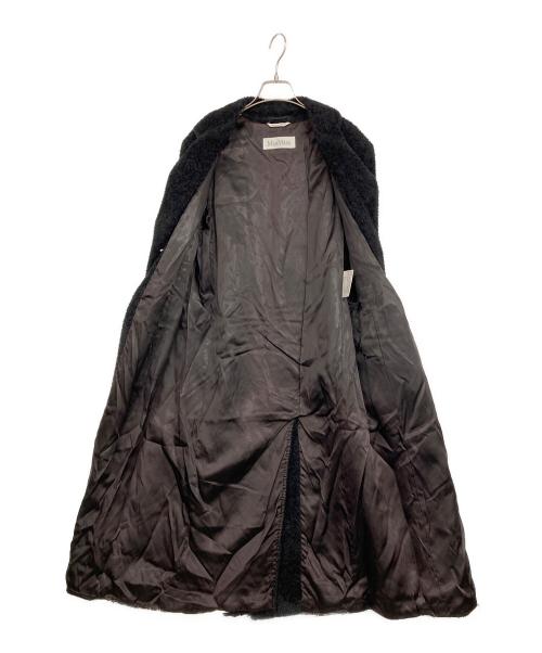 MaxMara（マックスマーラ）MaxMara (マックスマーラ) ウールアルパカコート ブラック サイズ:40の古着・服飾アイテム