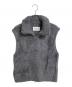 MACPHEE（マカフィー）の古着「ムートン ジップアップベスト」｜グレー