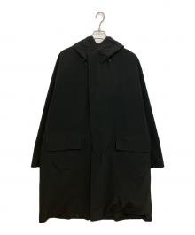 0 STOCK TOKYO（ゼロストックトウキョウ）の古着「luggage hoodie coat」｜ブラック