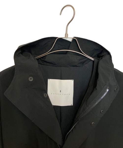 0 STOCK TOKYO（ゼロストックトウキョウ）0 STOCK TOKYO (ゼロストックトウキョウ) luggage hoodie coat ブラック サイズ:06の古着・服飾アイテム