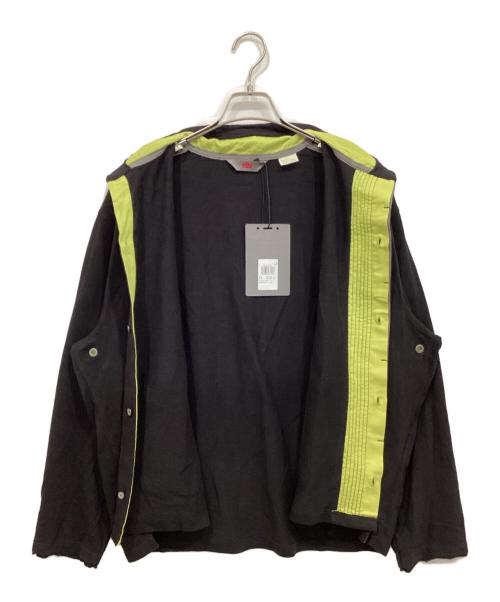 LEVI'S（リーバイス）LEVI'S (リーバイス) KIKO KOSTADINOV (キコ・コスタディノフ) JERSEY CARDIGAN ブラック サイズ:Lの古着・服飾アイテム